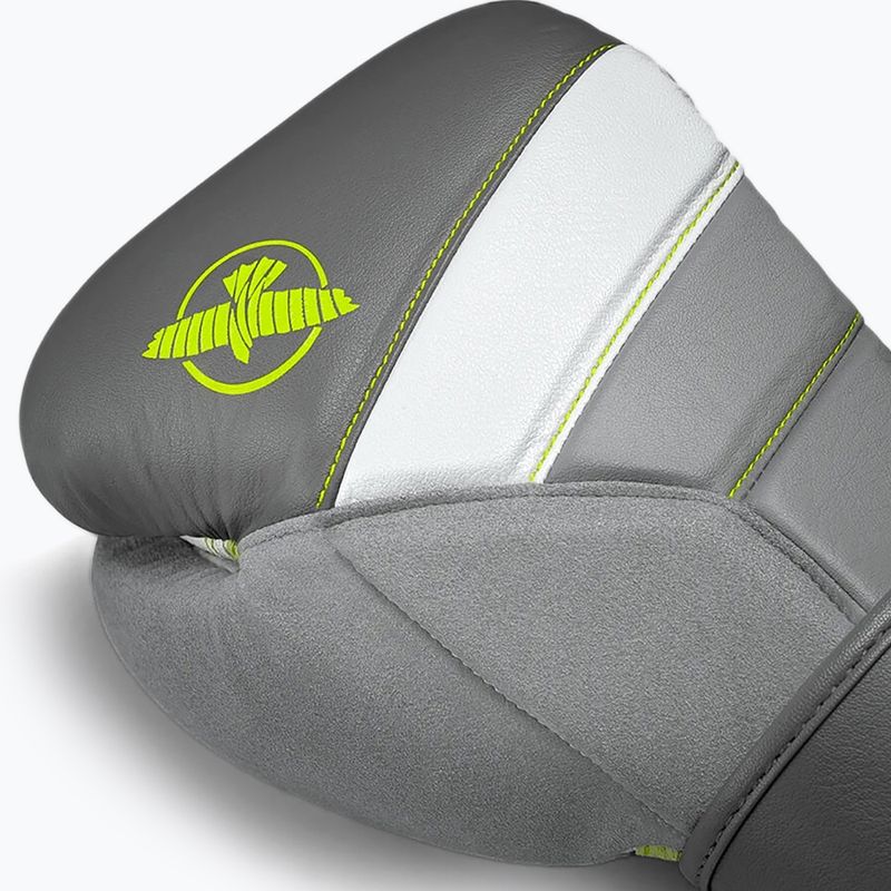 Hayabusa T3 szürke-sárga bokszkesztyűk T314G 11