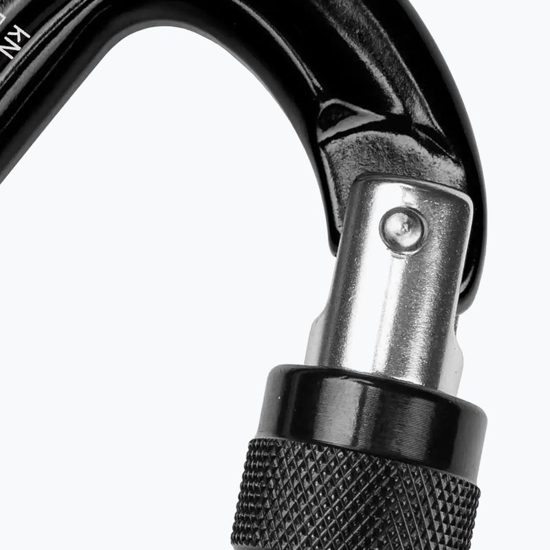 Karabiner Grivel Delta K5N Screw Lock black/black 2