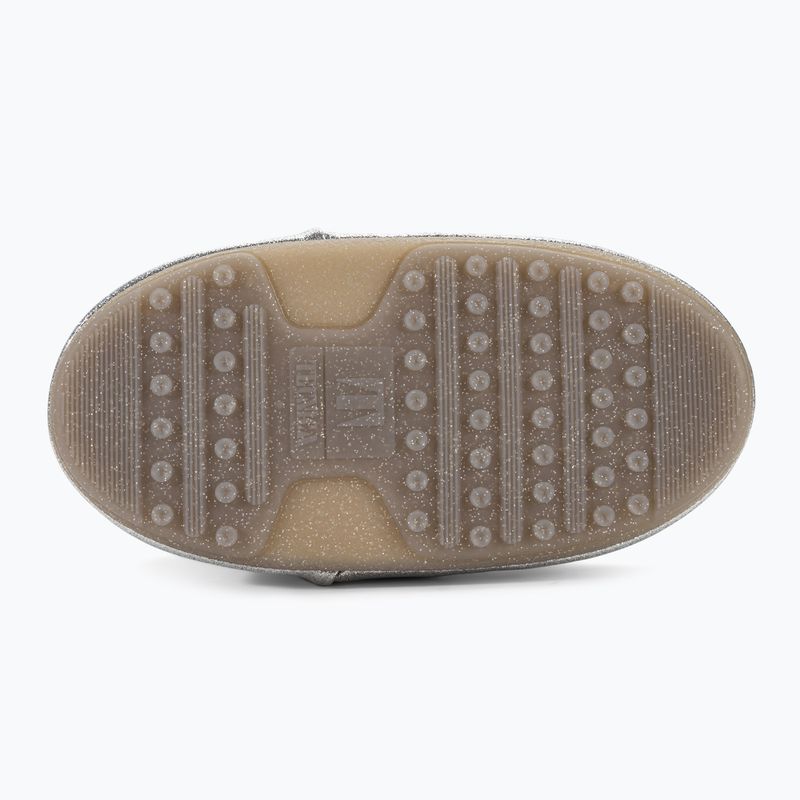 Női Moon Boot Icon Low Glitter ezüst hócsizma 5