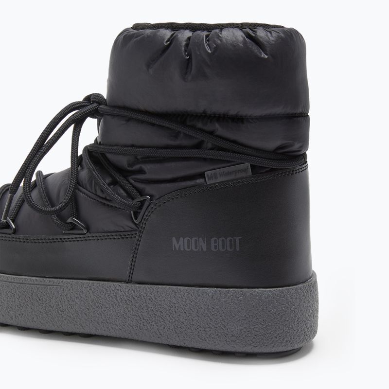 Férfi Moon Boot Mtrack Low Nylon WP hócsizma fekete 10