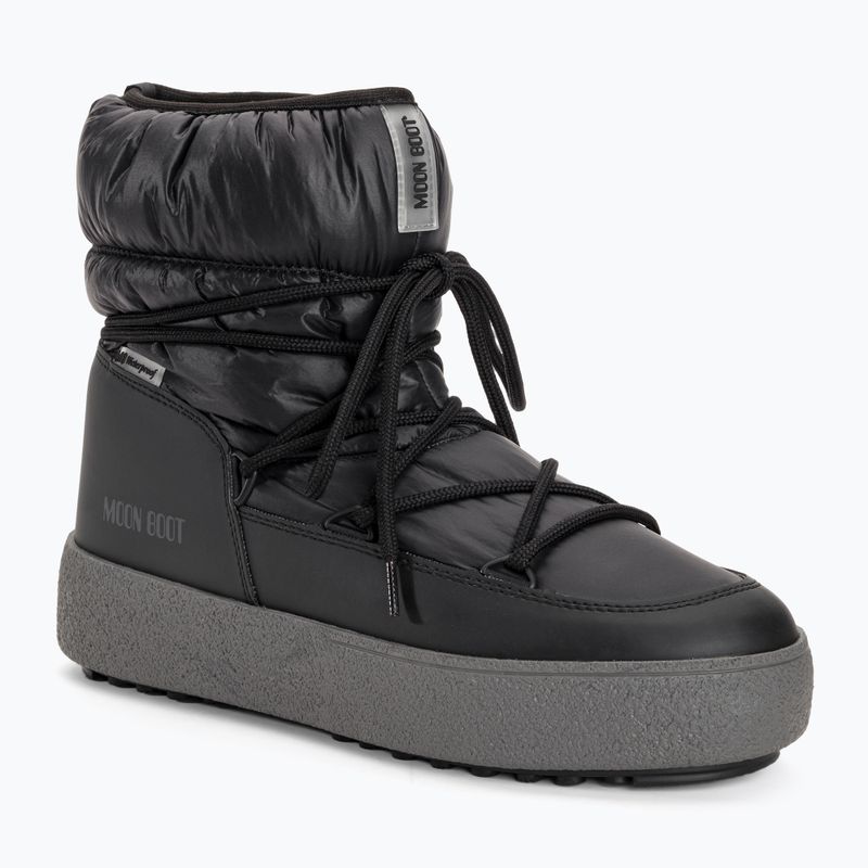 Férfi Moon Boot Mtrack Low Nylon WP hócsizma fekete