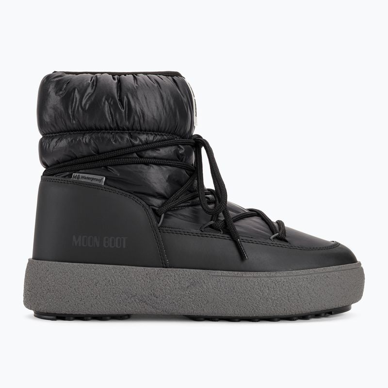 Férfi Moon Boot Mtrack Low Nylon WP hócsizma fekete 2
