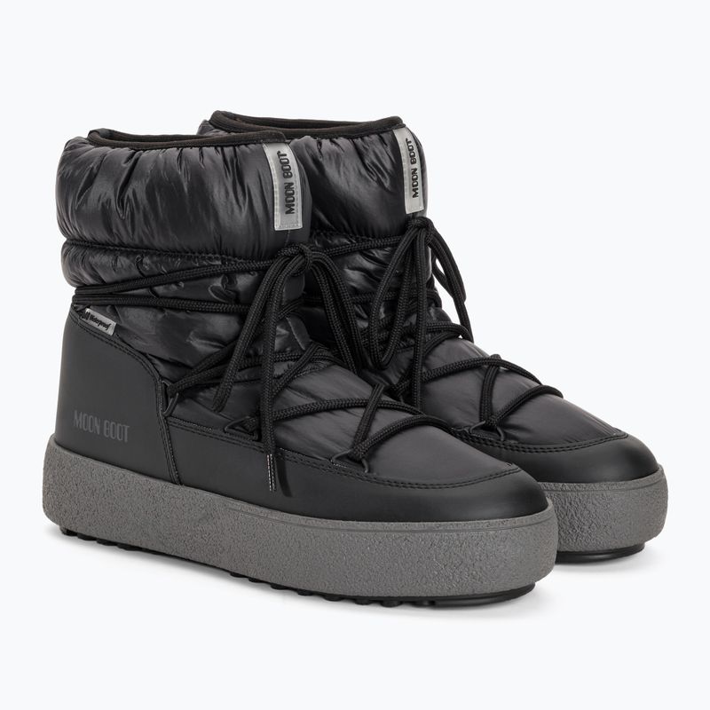 Férfi Moon Boot Mtrack Low Nylon WP hócsizma fekete 4