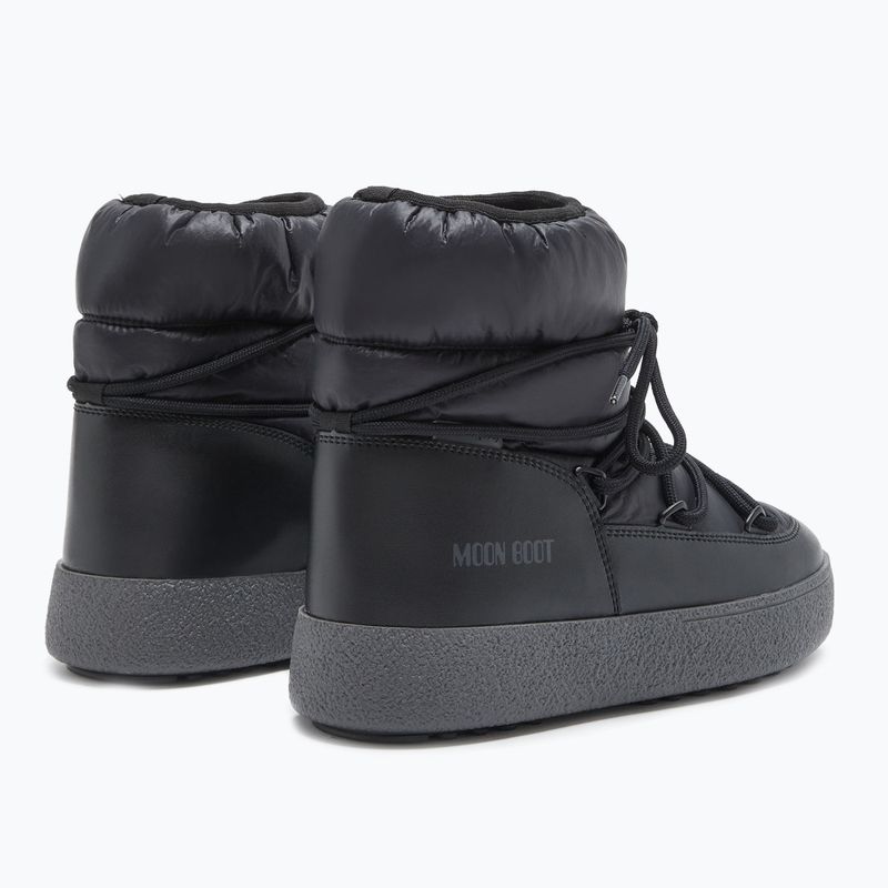 Női Moon Boot Ltrack Low Nylon WP hócsizma fekete 8