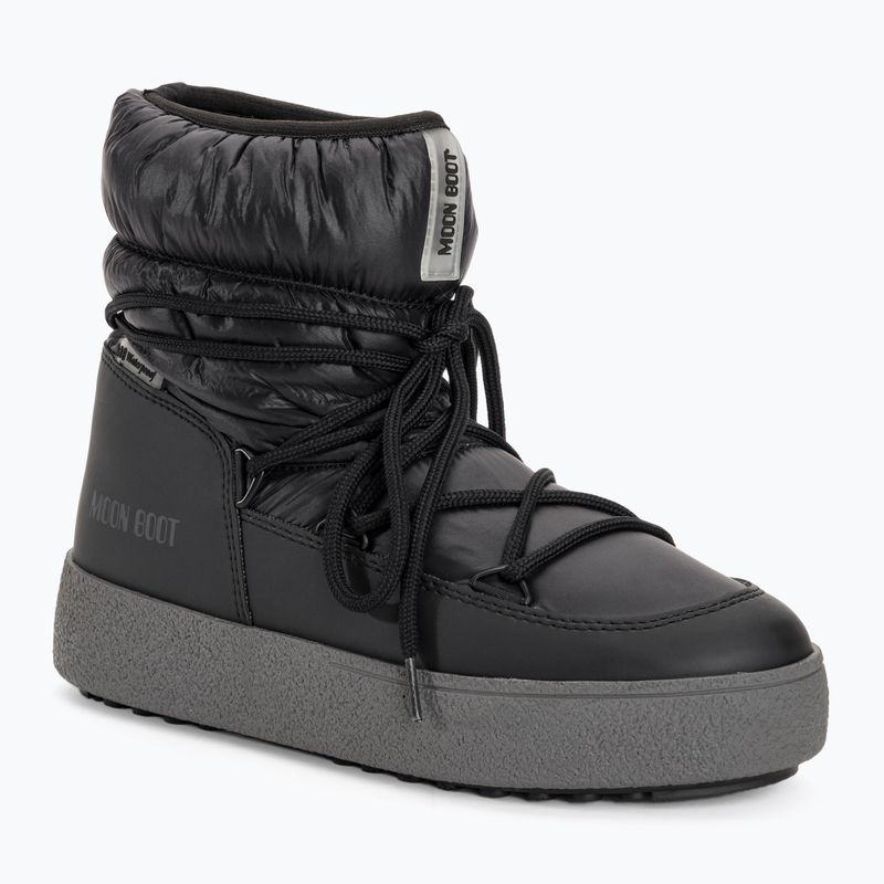 Női Moon Boot Ltrack Low Nylon WP hócsizma fekete