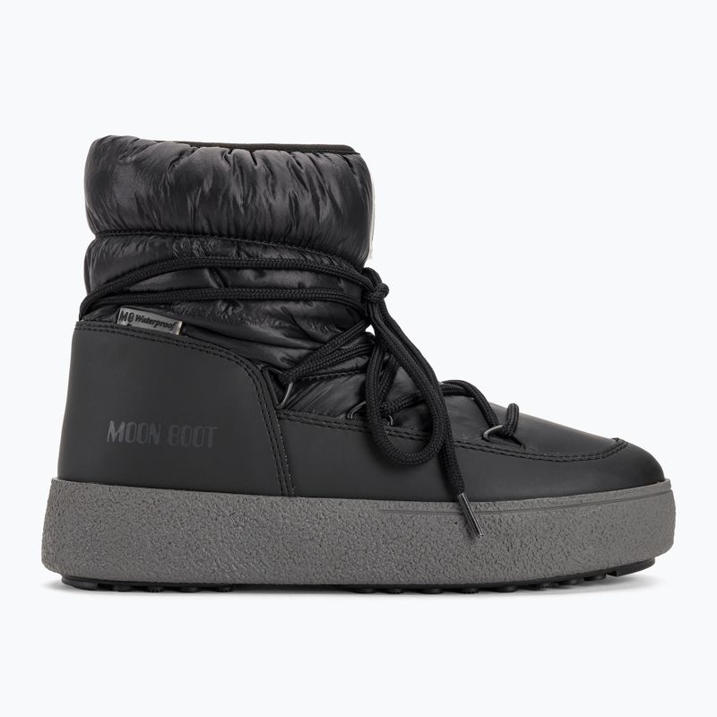 Női Moon Boot Ltrack Low Nylon WP hócsizma fekete 2