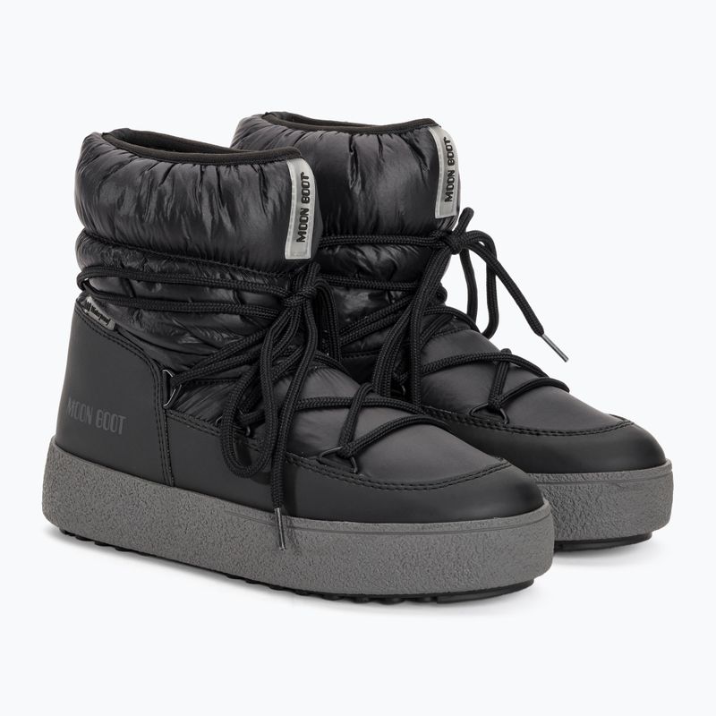 Női Moon Boot Ltrack Low Nylon WP hócsizma fekete 4
