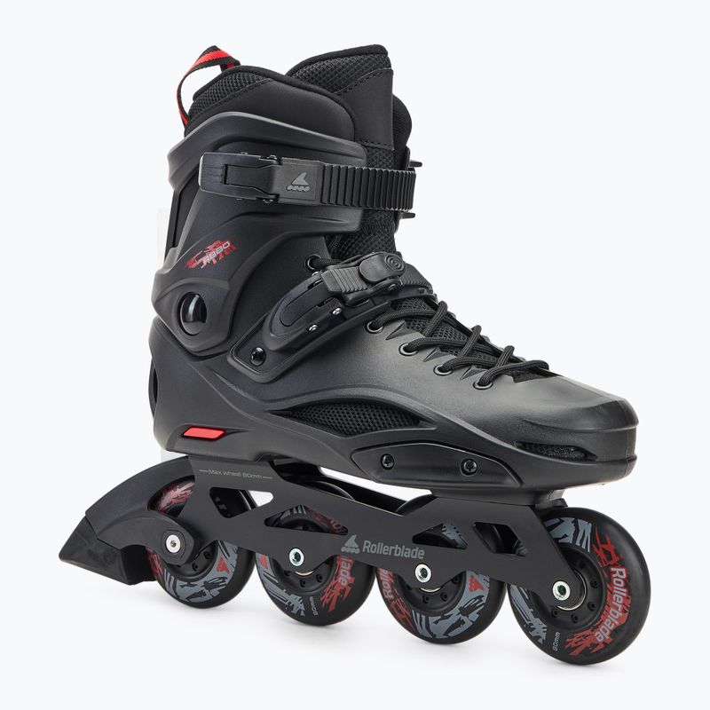 Férfi Rollerblade RB 80 fekete/piros görkorcsolya