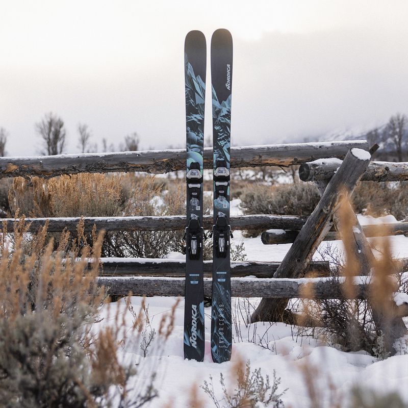 Lesikló léc Nordica Enforcer 89 FLAT black/blue/lime 8