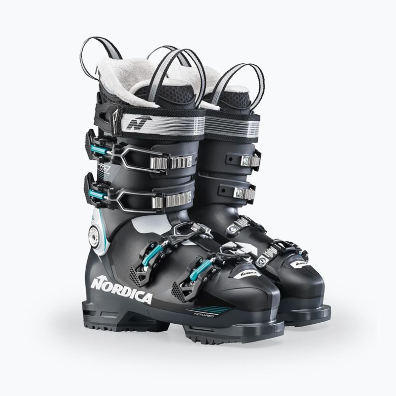 Női síbakancs Nordica Pro Machine 85 W GW fekete/fehér/zöld 6