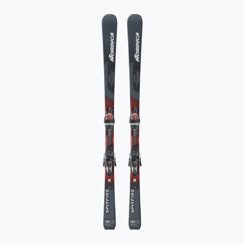 Alpesi sílécek Nordica Spitfire TI + síkötések TP2LT11 FDT grey/blue/red/silver