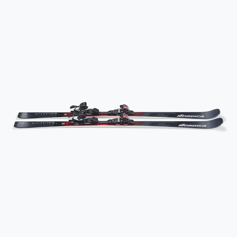 Alpesi sílécek Nordica Spitfire TI + síkötések TP2LT11 FDT grey/blue/red/silver 5