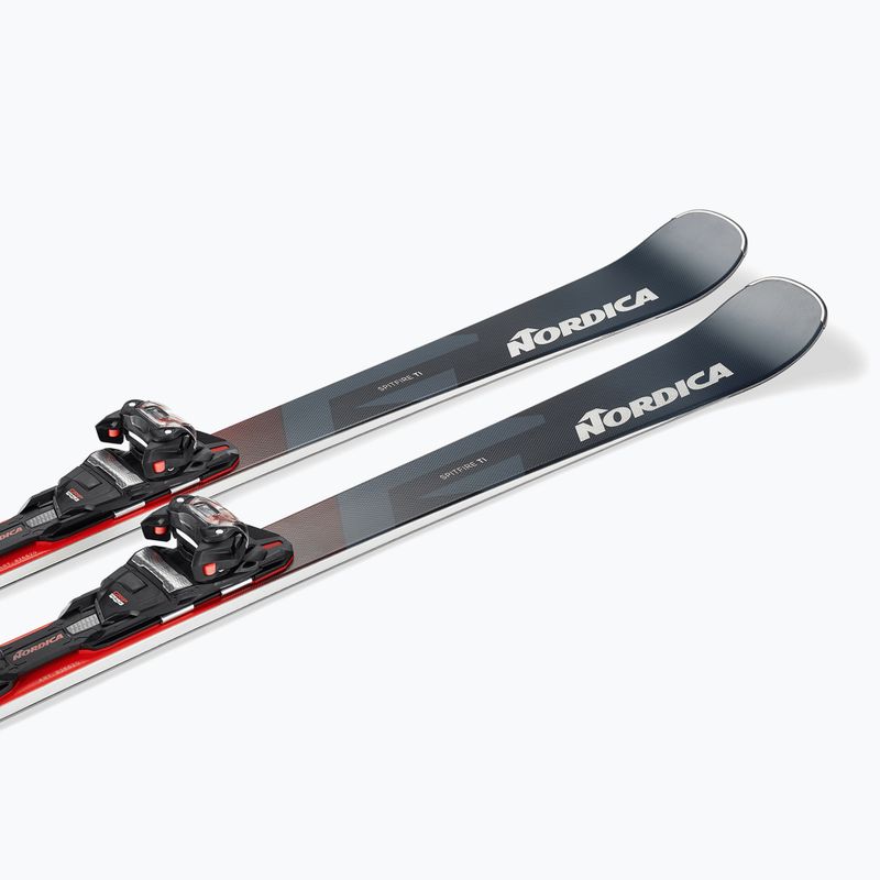 Alpesi sílécek Nordica Spitfire TI + síkötések TP2LT11 FDT grey/blue/red/silver 6