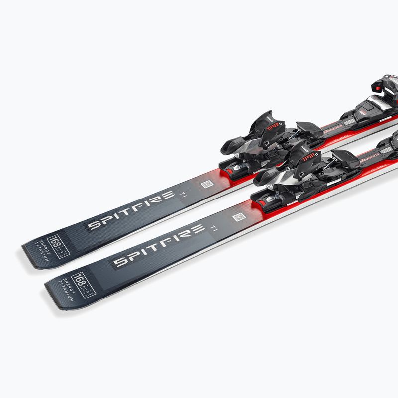 Alpesi sílécek Nordica Spitfire TI + síkötések TP2LT11 FDT grey/blue/red/silver 7