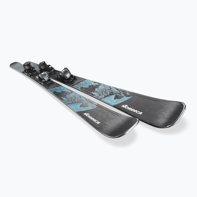 Női alpesi sílécek Nordica Wild Belle 78 + kötések TP2COMP10 FDT black/water 4