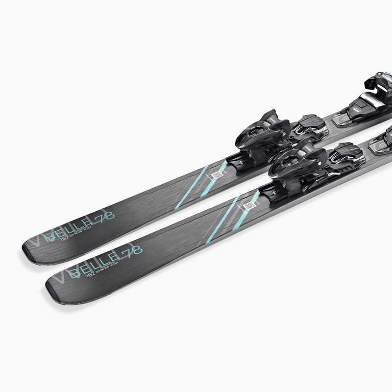Női alpesi sílécek Nordica Wild Belle 78 + kötések TP2COMP10 FDT black/water 7