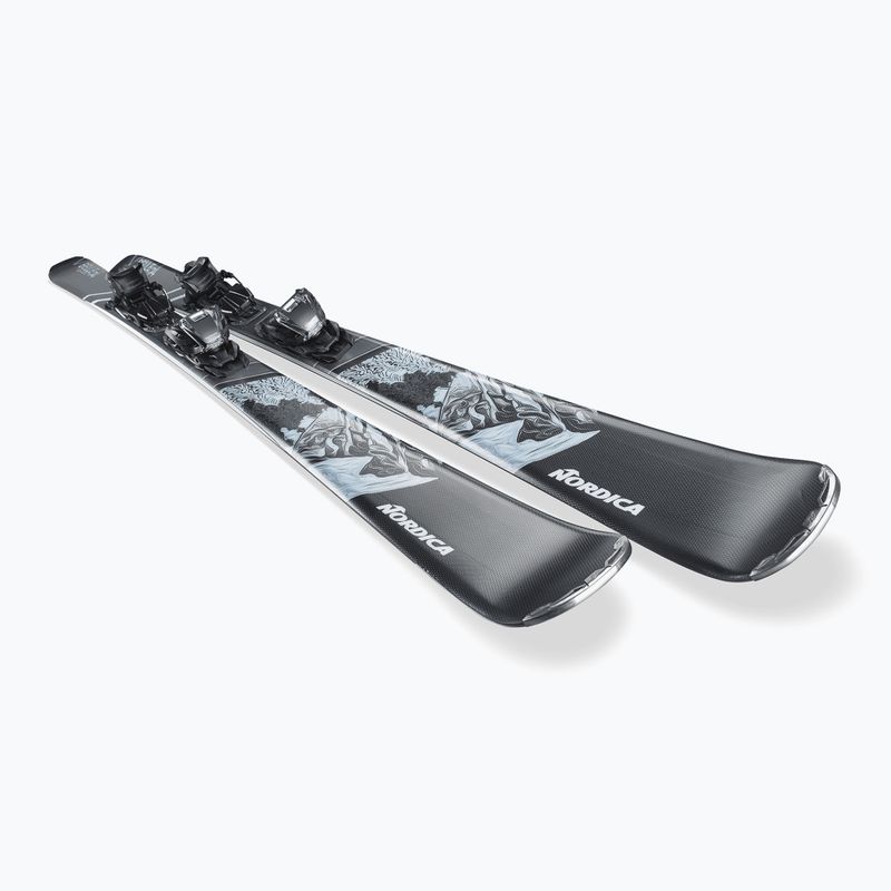 Női alpesi síléc Nordica Wild Belle 74 + TP2 COMP10 FDT kötések black/blue 4