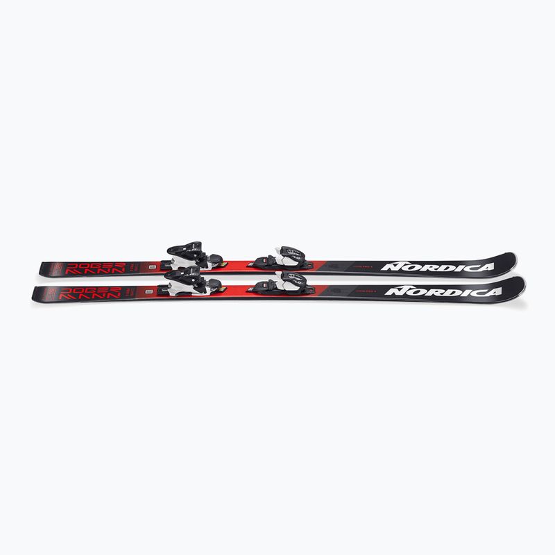 Gyerek alpesi sílécek Nordica Doberman Combi Pro S + wiązania J7.0 FDT anthracite/red 5