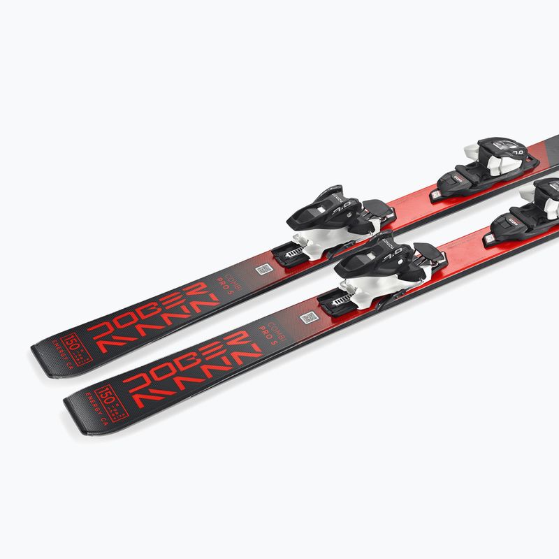 Gyerek alpesi sílécek Nordica Doberman Combi Pro S + wiązania J7.0 FDT anthracite/red 7