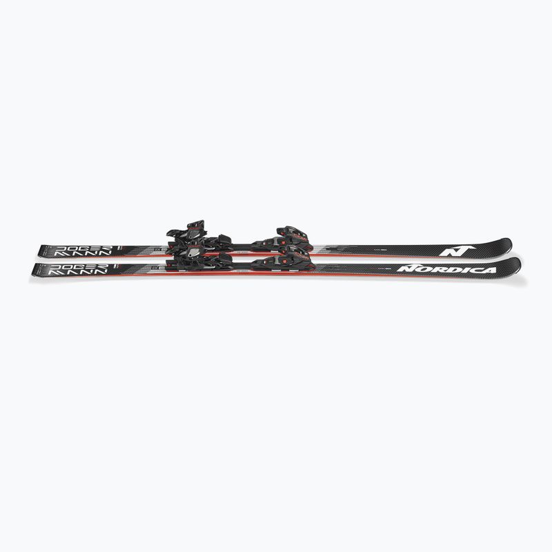 Lesikló sílécek + kötések Nordica Doberman Multigara DC + Comp 13 FDT black/white 5