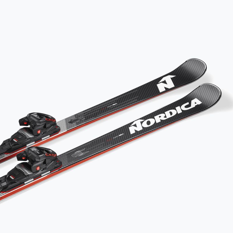 Lesikló sílécek + kötések Nordica Doberman Multigara DC + Comp 13 FDT black/white 6