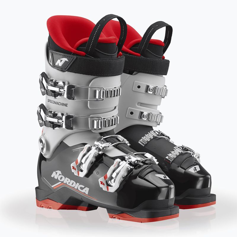 Gyermek sícipők Nordica Speedmachine J 4 black/grey/red 7