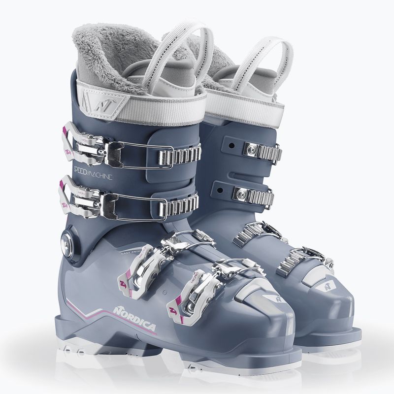 Gyermek sícipők Nordica Speedmachine J 4 blue/light blue/fucsia 7