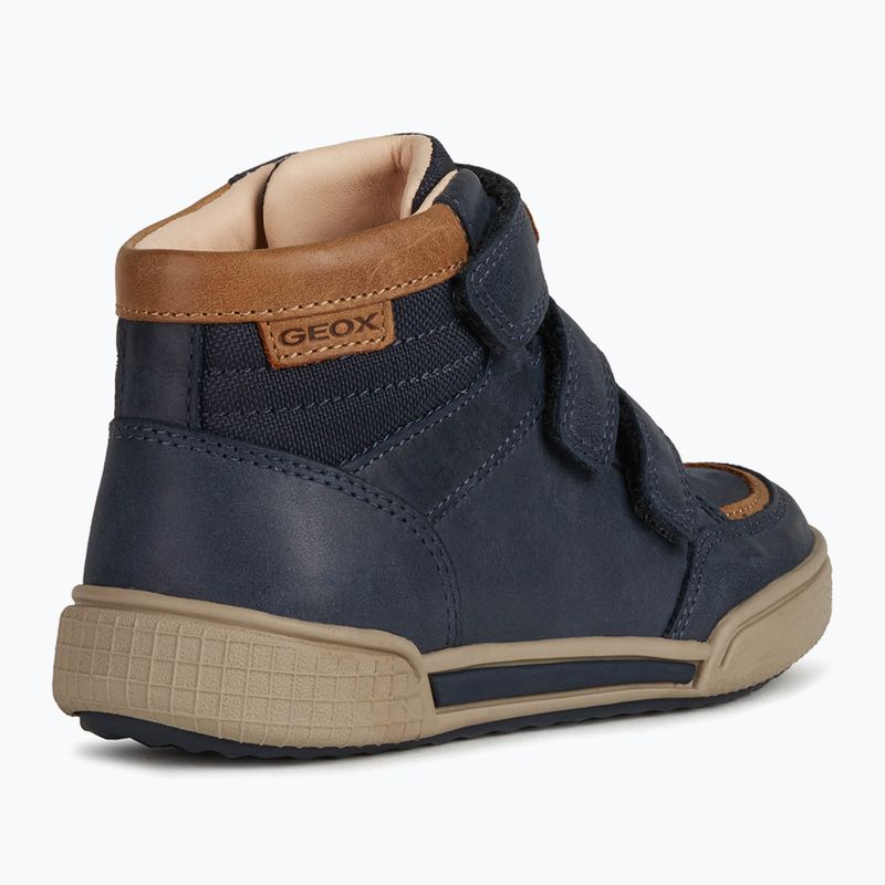 gyermekcipő Geox Poseido navy/cognac 10