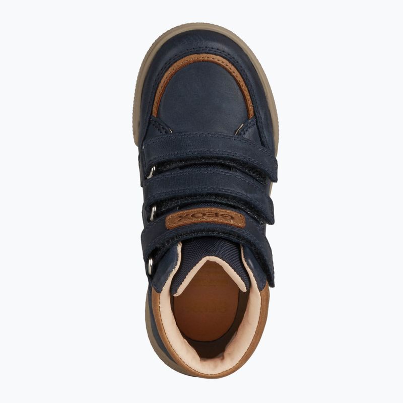 gyermekcipő Geox Poseido navy/cognac 11