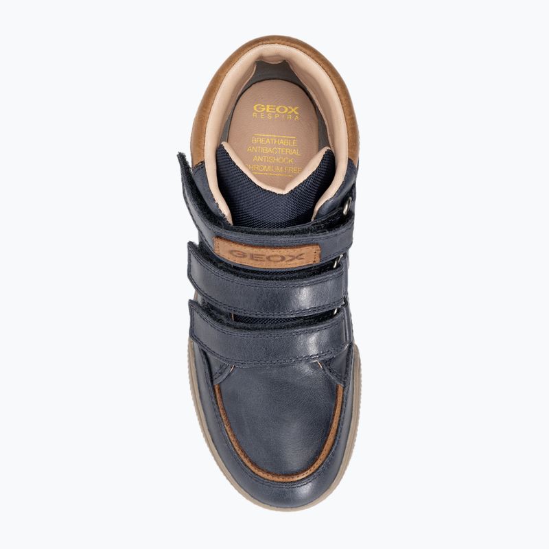 gyermekcipő Geox Poseido navy/cognac 6