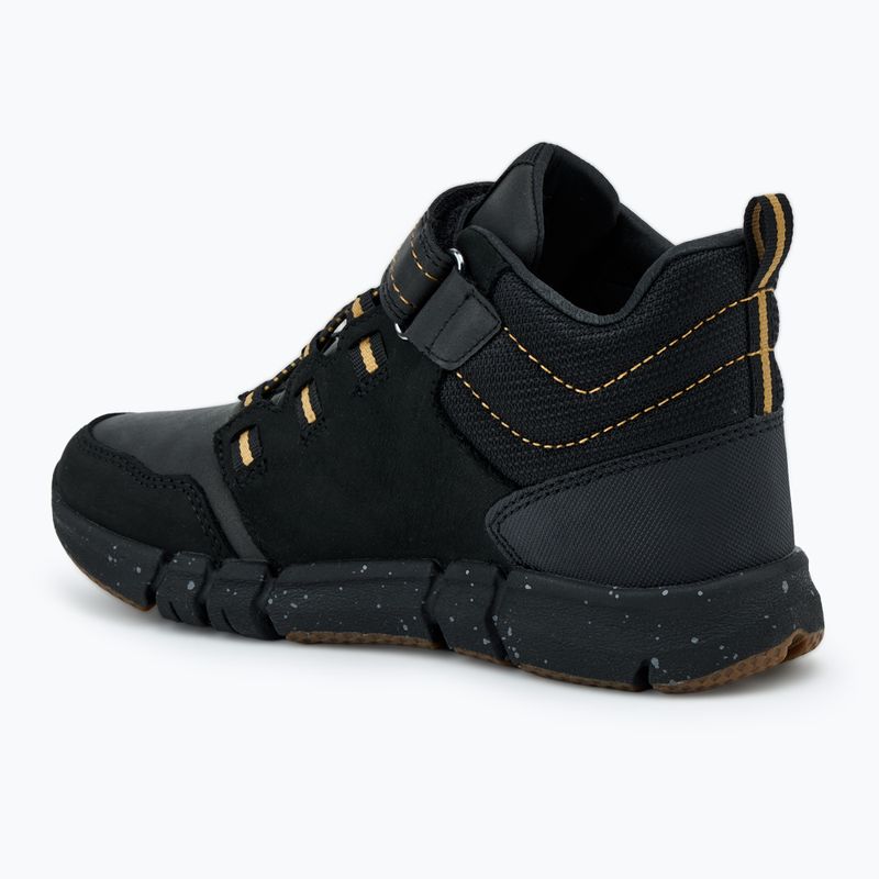 Cipő juniorskie Geox Flexyper ABX black/dark yellow 3