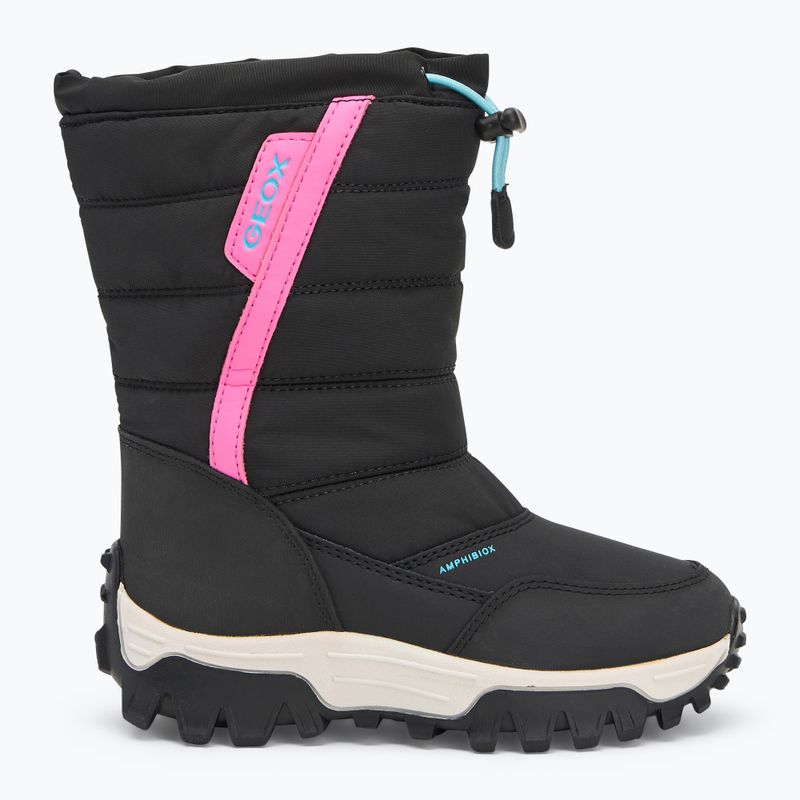Gyerek hótaposó Geox Himalaya ABX black / fuchsia 2