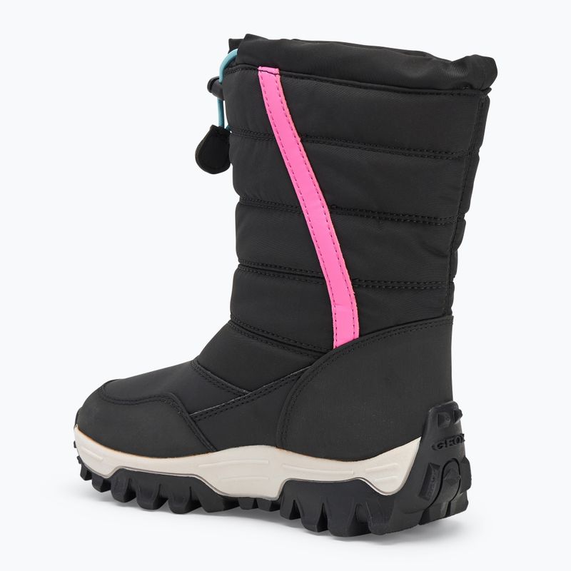Gyerek hótaposó Geox Himalaya ABX black / fuchsia 3