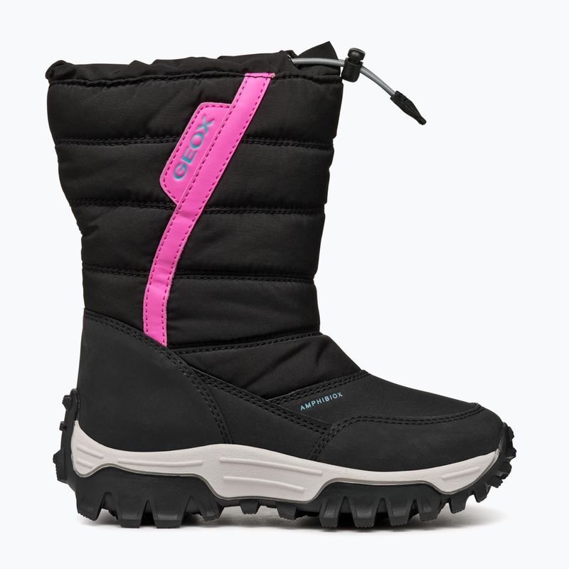 Gyerek hótaposó Geox Himalaya ABX black / fuchsia 9