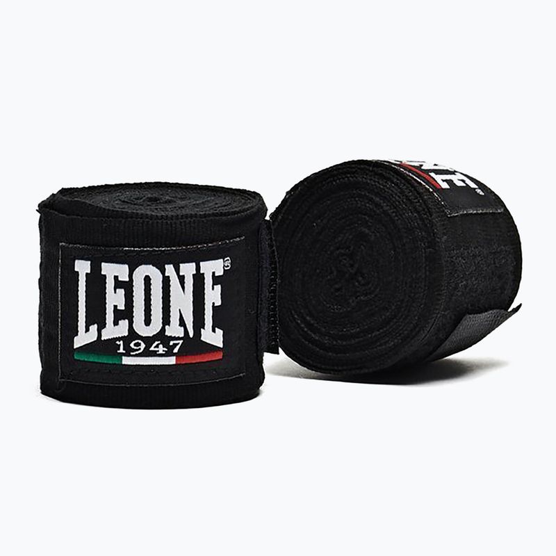 LEONE Boxing Bandages 1947 Kézi kötszerek fekete 4