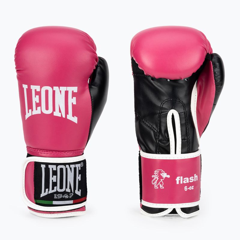 LEONE gyermek bokszkesztyűk 1947 Flash fuxia 3