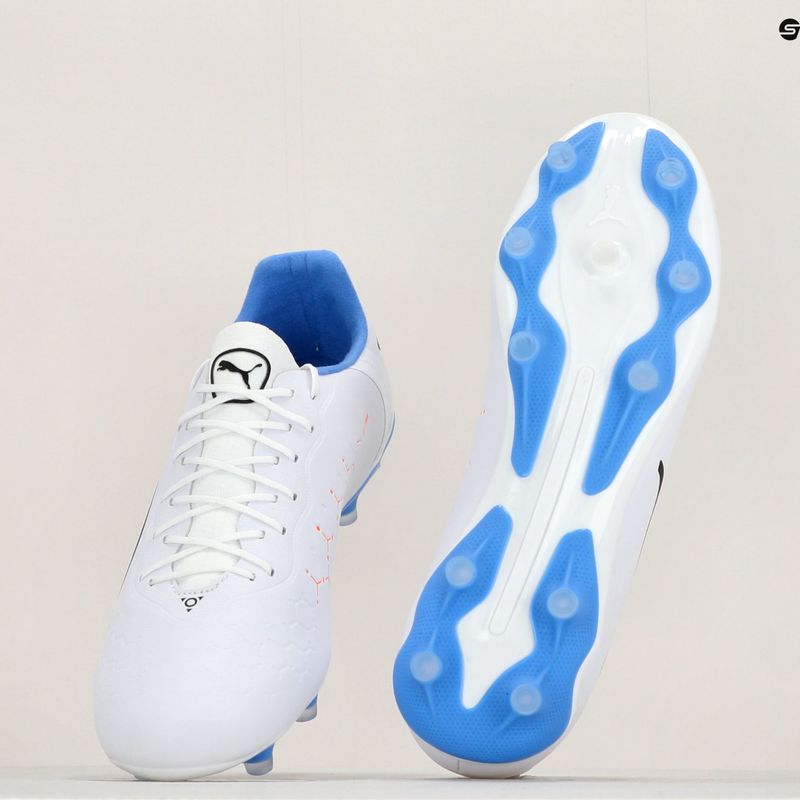 PUMA King Pro FG/AG férfi futballcipő fehér 107099 01 12
