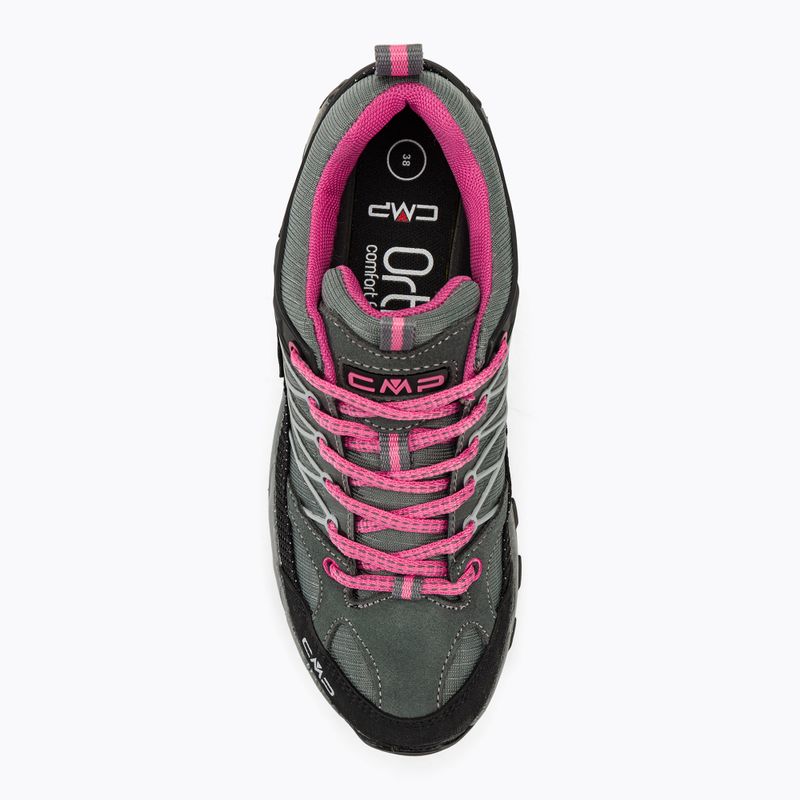 Női trekking cipő CMP Rigel Low grey/fuxia/ice 5