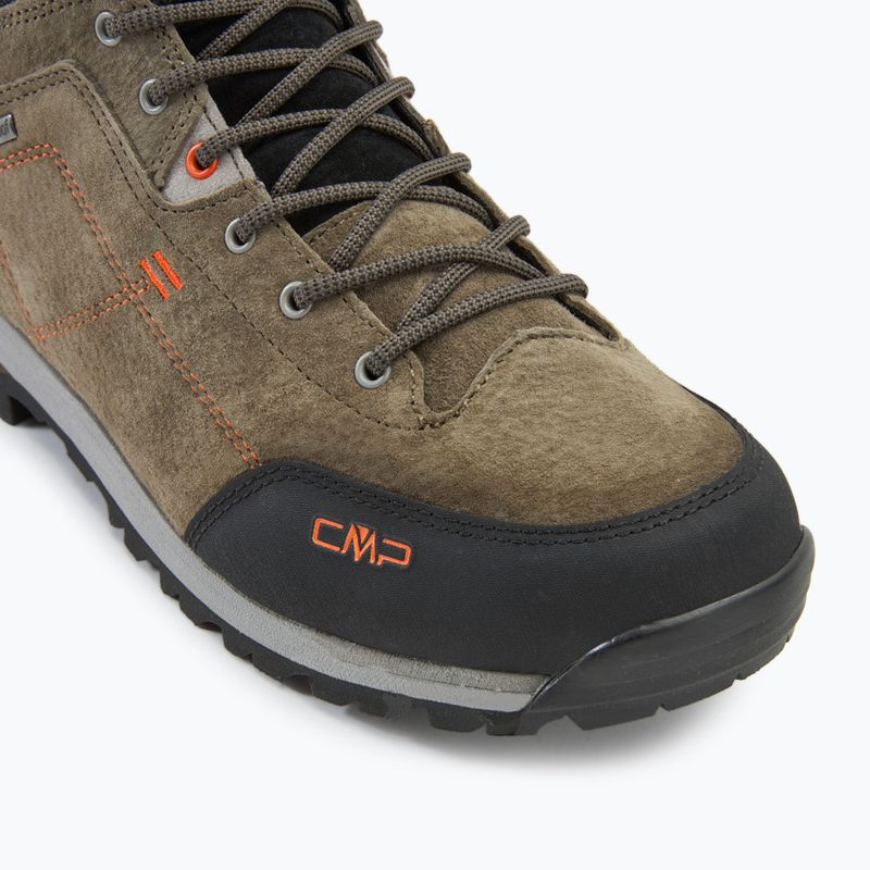 Férfi túrabakancs CMP Alcor 2.0 Low Wp fango / arancio 7