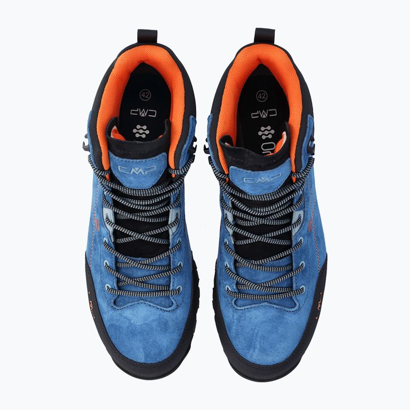 Férfi túrabakancs CMP Alcor 2.0 Low Wp kékeszöld / hydro 12