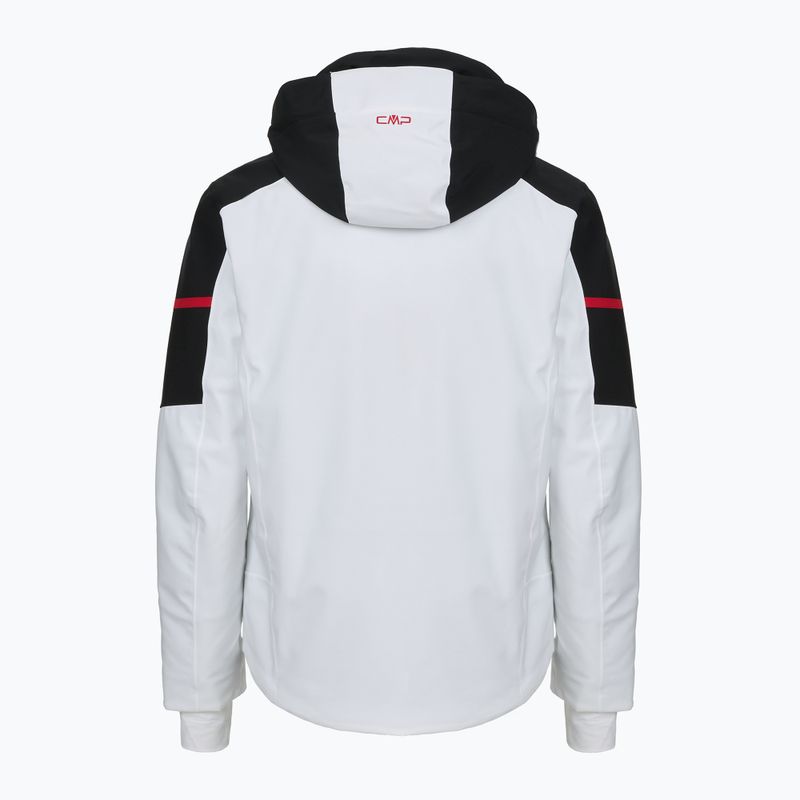 Férfi sídzseki CMP 35W0077 Zip Hood white 2