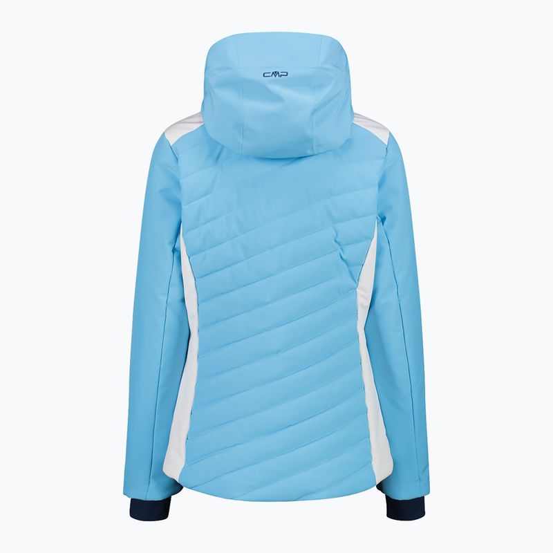 Női sídzseki CMP 35W0166 Zip Hood topaz 2