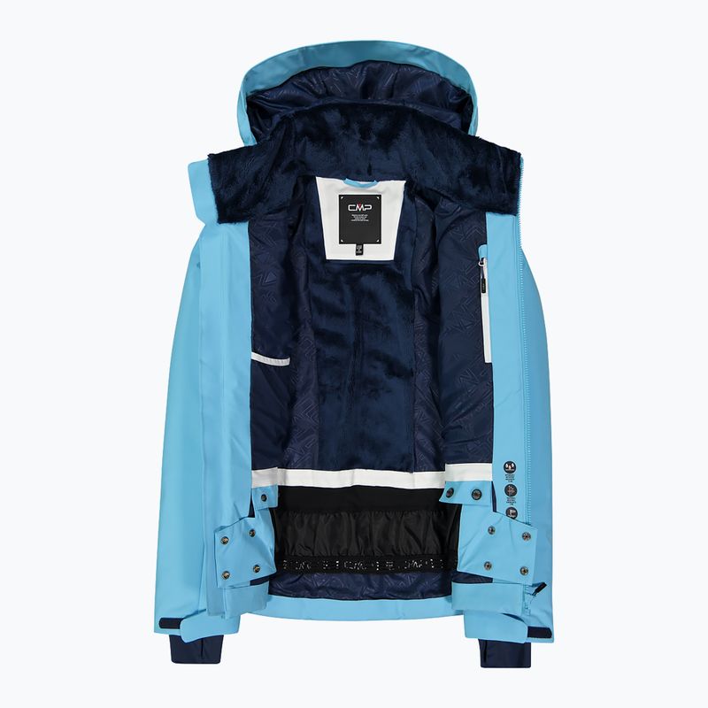 Női sídzseki CMP 35W0166 Zip Hood topaz 5