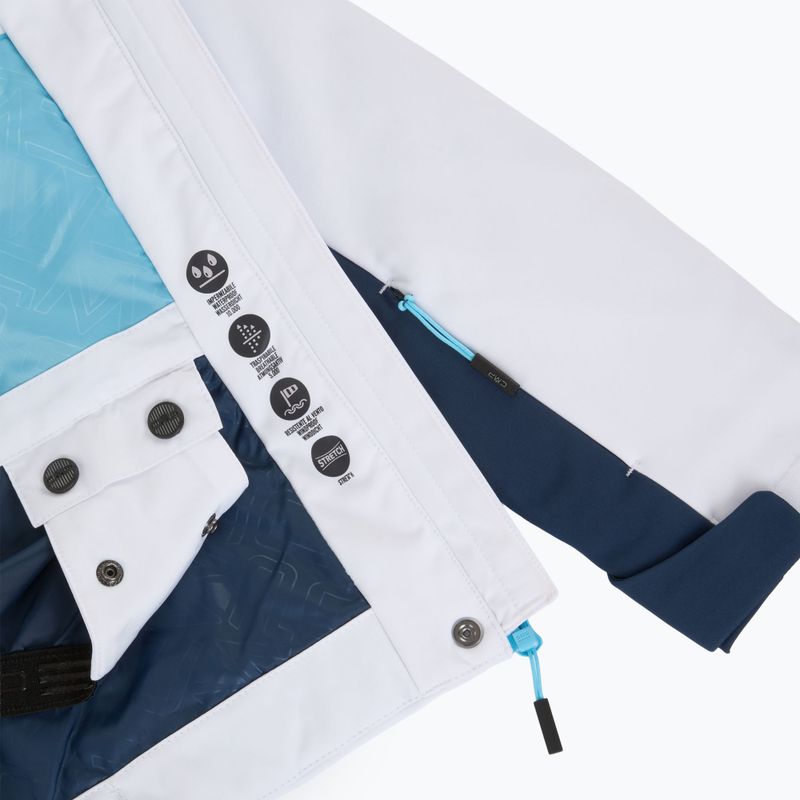 Női sídzseki CMP 35W0196 Zip Hood white 6