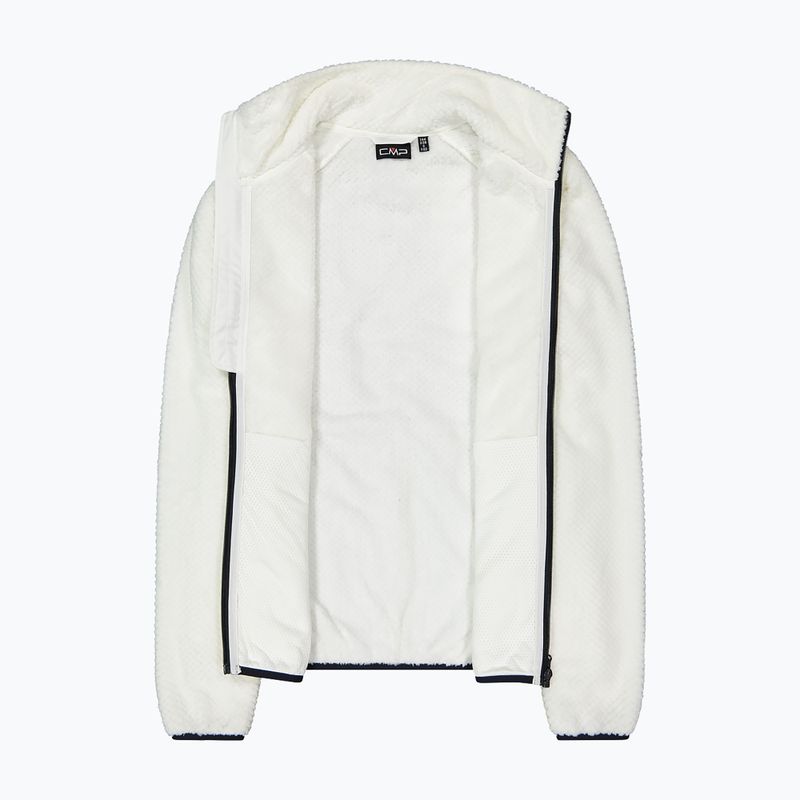 Női dzseki CMP 35P1566 Jacquard Highloft chalk white 4
