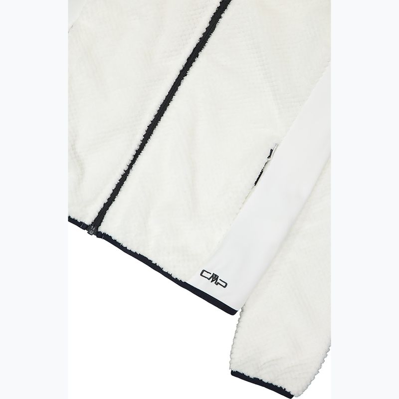 Női dzseki CMP 35P1566 Jacquard Highloft chalk white 5