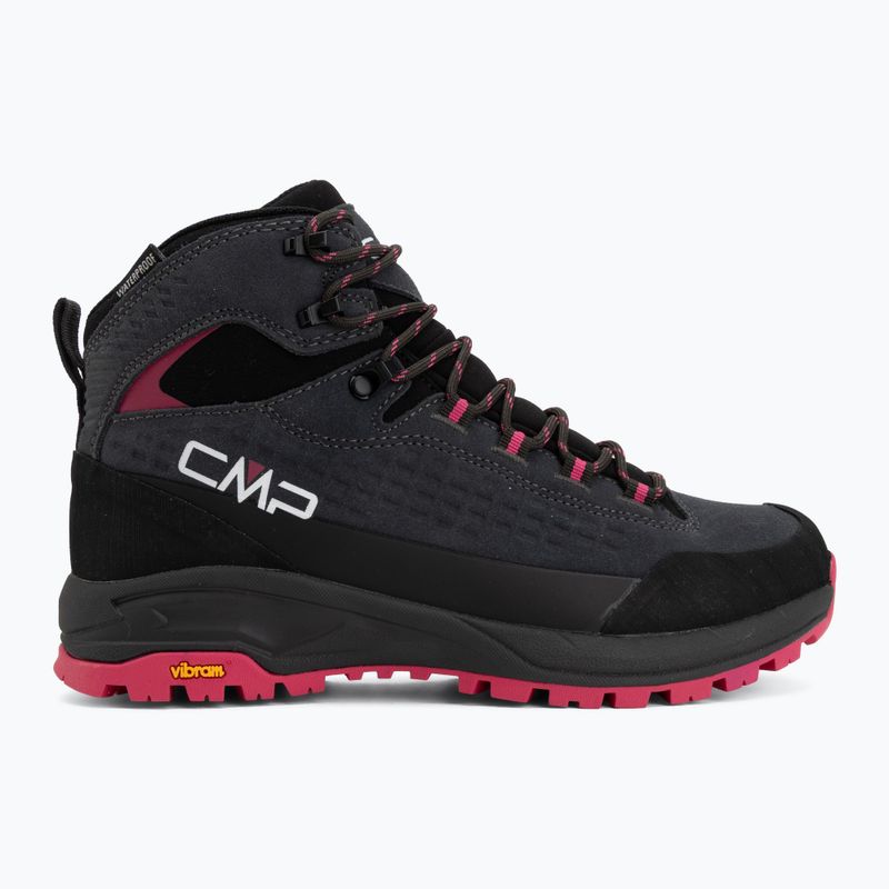 Női túracipők CMP Vertyx Mid Waterproof grey/fuxia 2