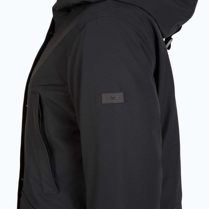 Női CMP esőkabát 35K3556 Parka Fix Hood antracit 3