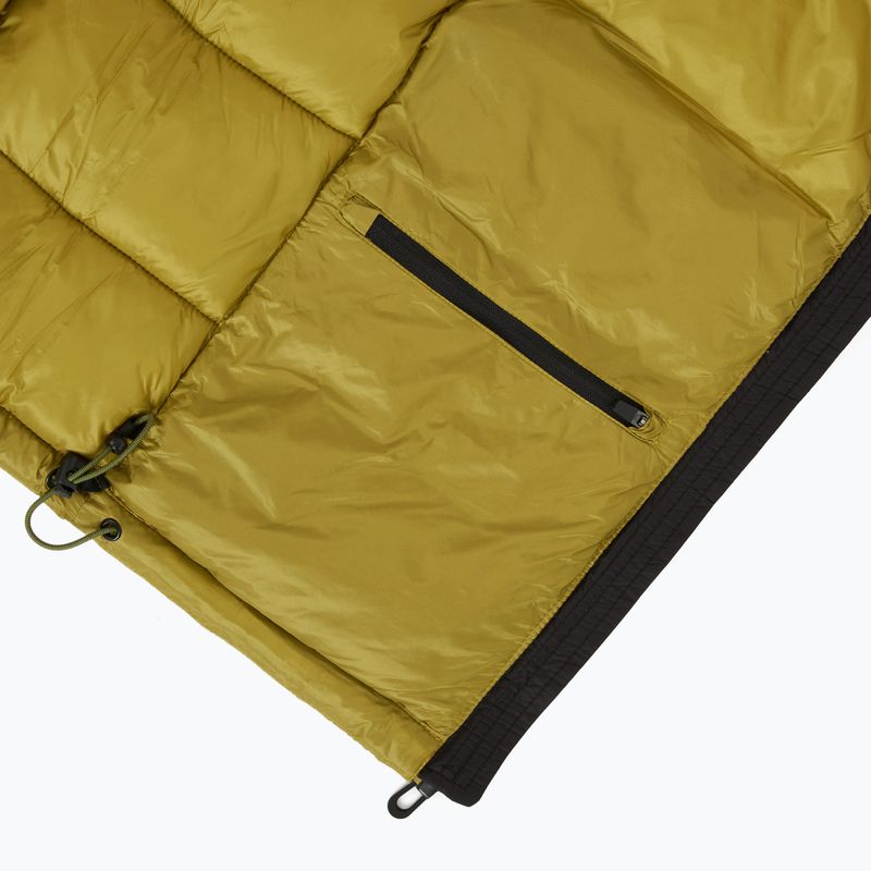 Férfi bélelt dzseki CMP 35K3747 Fix Hood golden green 5