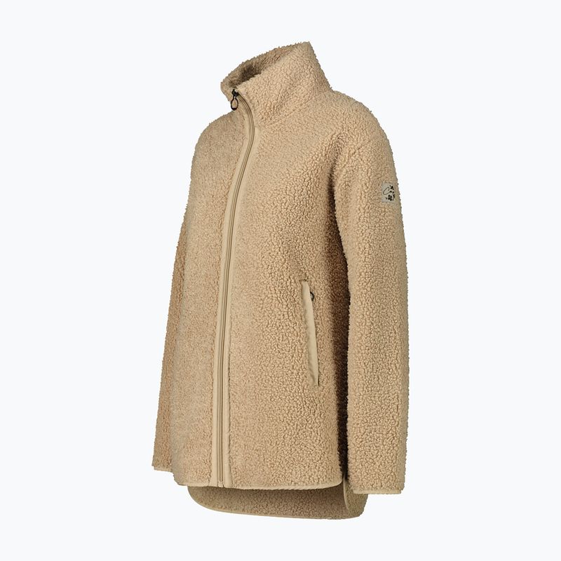 Női dzseki CMP 35P3846 Long Teddy Highloft cookie 3